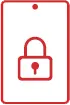 Icon of a secure padlock